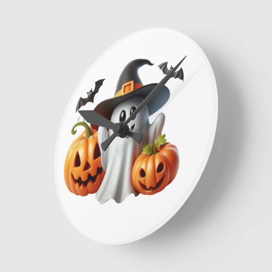 pillow ラウンド壁時計 (傾斜)