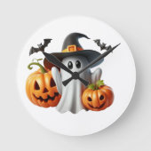 pillow ラウンド壁時計 (正面)