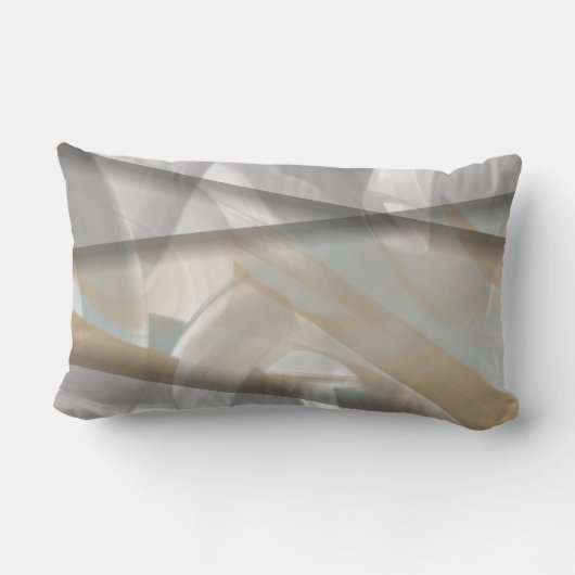 Pillow Abstract Interior Trend Sandy Tornado ランバークッション (裏面)
