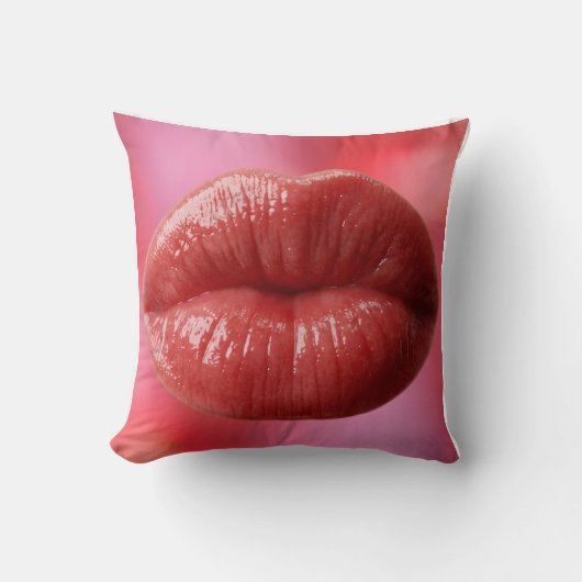 Pillow big lips クッション (正面)