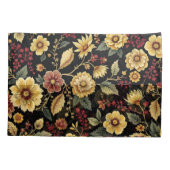 Pillow case flowers pattern  枕カバー (裏面)