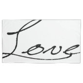 Pillow Cases平和及び愛王 枕カバー (正面左)