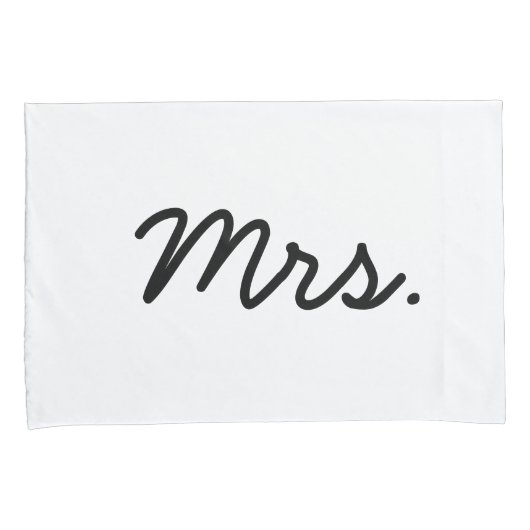 Pillow Cases Set氏及び夫人 枕カバー (正面右)