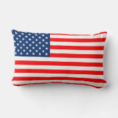 Pillow Flag USA ランバークッション (裏面)