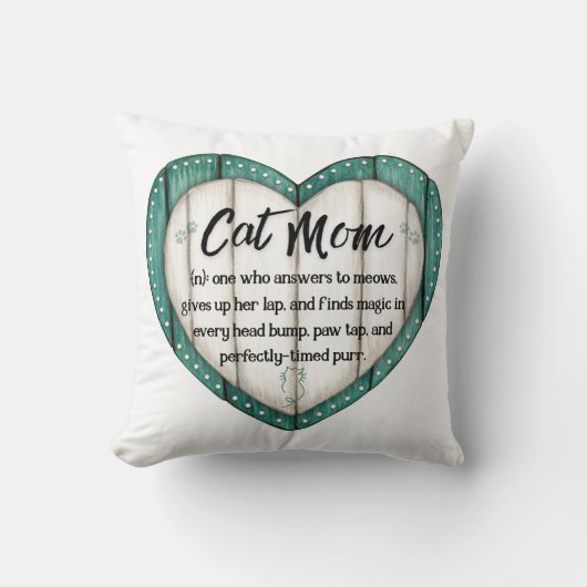 Pillow for When You’re a Cat Mom Again クッション (正面)