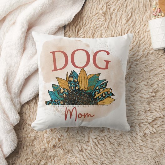 Pillow for When You’re a Dog Mom Again クッション (ブランケット)