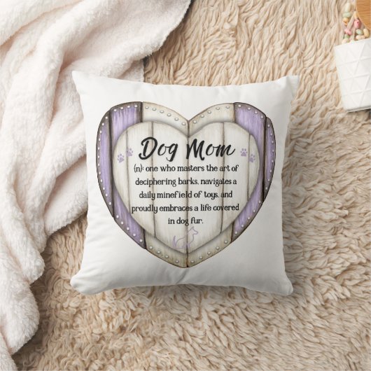 Pillow for When You’re a Dog Mom Again クッション (ブランケット)