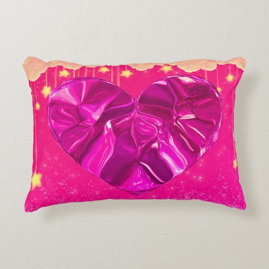 Pillow gift for Valentine's Day アクセントクッション (正面)