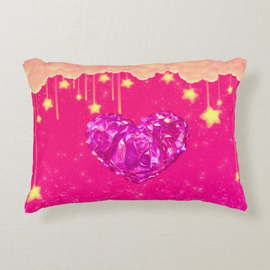 Pillow gift for Valentine's Day アクセントクッション (正面)