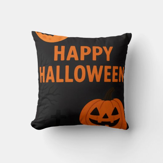 Pillow Halloween  クッション (正面)