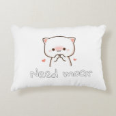 Pillow of Realistic Cat – Need Moar Calm アクセントクッション (正面)