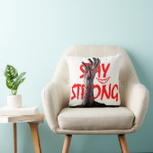 Pillow : Stay Strong Motivational Quote Design クッション (椅子)
