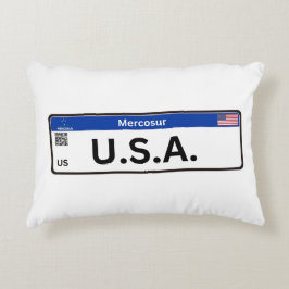 Pillow USA Mercosur アクセントクッション