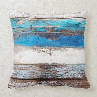 Pillow with driftwood pattern クッション