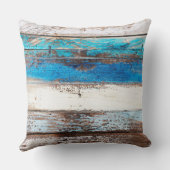 Pillow with driftwood pattern クッション (裏面)