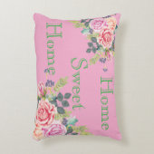 Pillow with floral design アクセントクッション (正面(垂直))