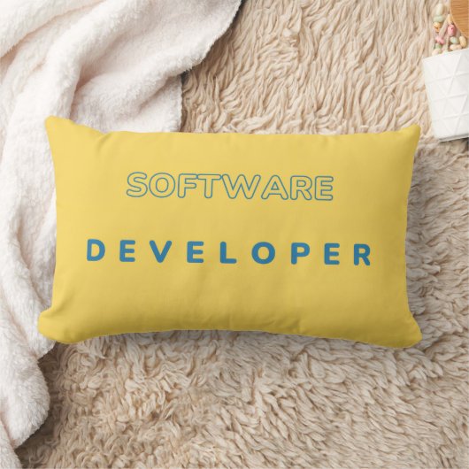 Pillows Code Dev ランバークッション (ブランケット)