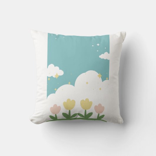 Pillows poufs kids home decor クッション (正面)