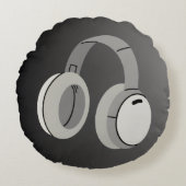 Pillows Tech ラウンドクッション (正面)