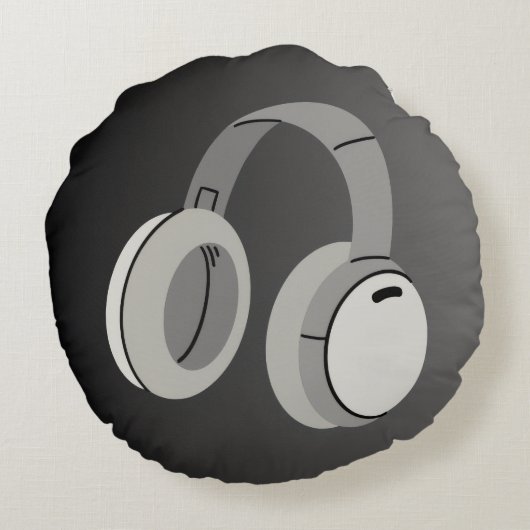 Pillows Tech ラウンドクッション (裏面)