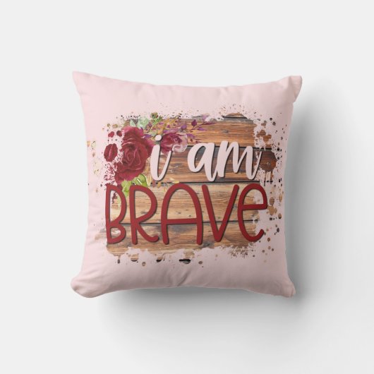 PillowThrow枕20" x 20" クッション (正面)