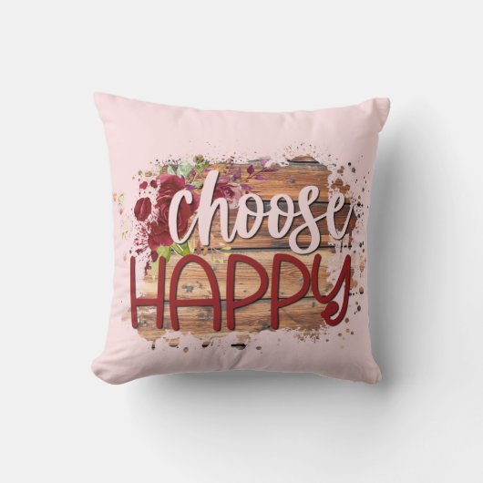 PillowThrow枕20" x 20" クッション (正面)