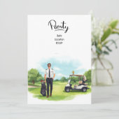 Pilot Aviation Industry Golfer  招待状 (スタンド正面)