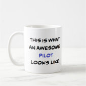 pilot, awesome コーヒーマグカップ (左)
