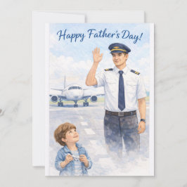 Pilot Father's Day at the airport シーズンカード