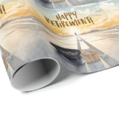 Pilot  Happy retirement ラッピングペーパー (ロールコーナー)