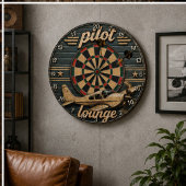 Pilot Lounge Vintage Propeller Airplane ダーツボード