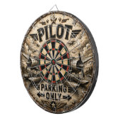 Pilot Parking Only Seaplane Floatplane Aviation ダーツボード (正面右)