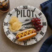 Pilot Parking Only Seaplane Floatplane Aviation ペーパープレート