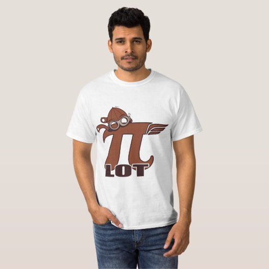 Pilot Pi lot - 3.14 Pi Day Math, Science & Pilots  Tシャツ (正面フル)