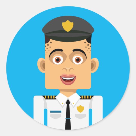 Piloto ラウンドシール (正面)