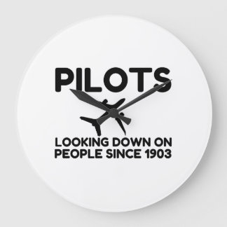 Pilots ラージ壁時計