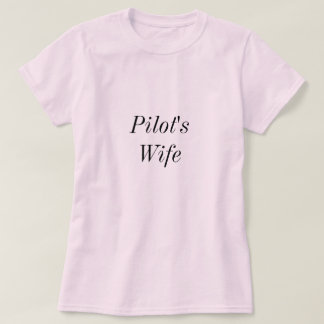 Pilot'sWife Tシャツ