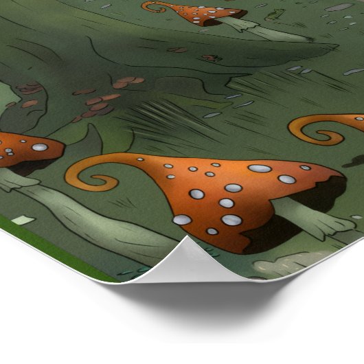 Pilzwald ポスター (角)