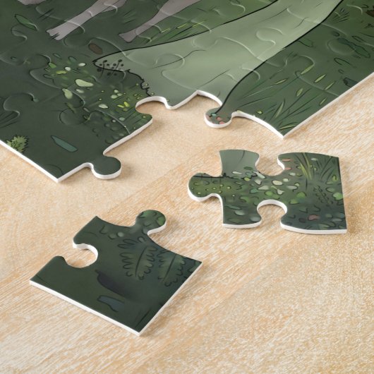 Pilzwaldpuzzel ジグソーパズル (側面)