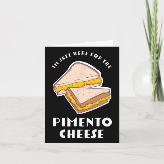 Pimento Cheese Sandwich - Funny Master Golfers  カード (正面)