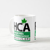 Pimmitの丘の市民連合のマグ コーヒーマグカップ (正面左)