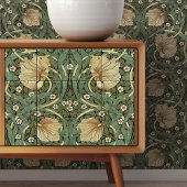 Pimpernelシームレス11の12フェイク金ゴールドとSage Green タイル