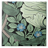 Pimpernelシームレス11 of 12 Sage Green Blue タイル (正面)