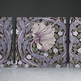 Pimpernelシームレス1/2 William Morris Arts Crafts タイル