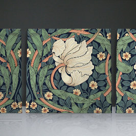 Pimpernelシームレス1/2 William Morris Arts Crafts タイル