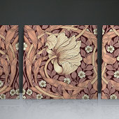 Pimpernelシームレス1/2 William Morris Arts Crafts タイル