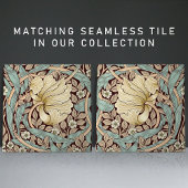 Pimpernelシームレス1/2 William Morris Arts Crafts タイル