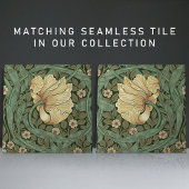 Pimpernelシームレス1/2 William Morris Arts Crafts タイル