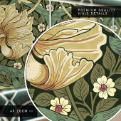 Pimpernelシームレス1/2 William Morris Arts Crafts タイル