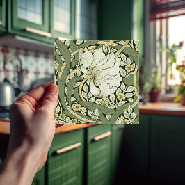 Pimpernelシームレス1/2 William Morris Arts Crafts タイル